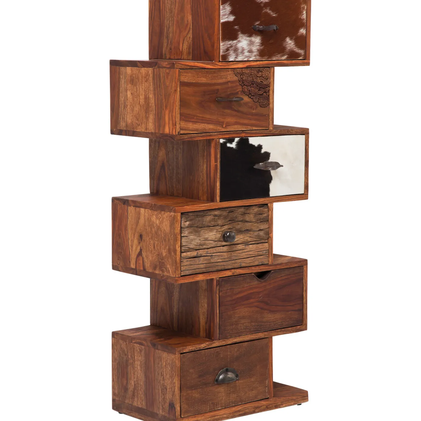 KARE Design Commode Rodeo Zick Zack 6 Tiroirs