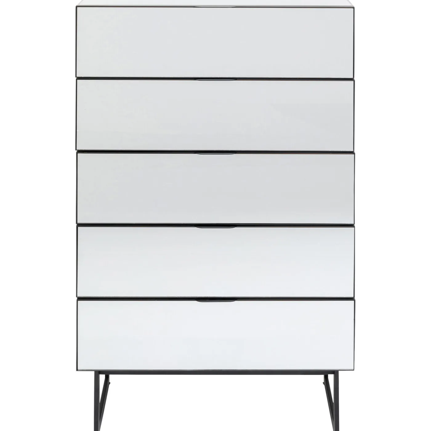 KARE Design Commode Soran Noir 65X114Cm