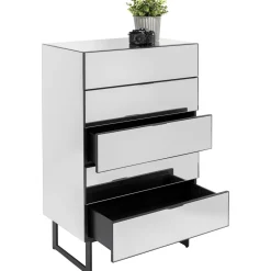 KARE Design Commode Soran Noir 65X114Cm