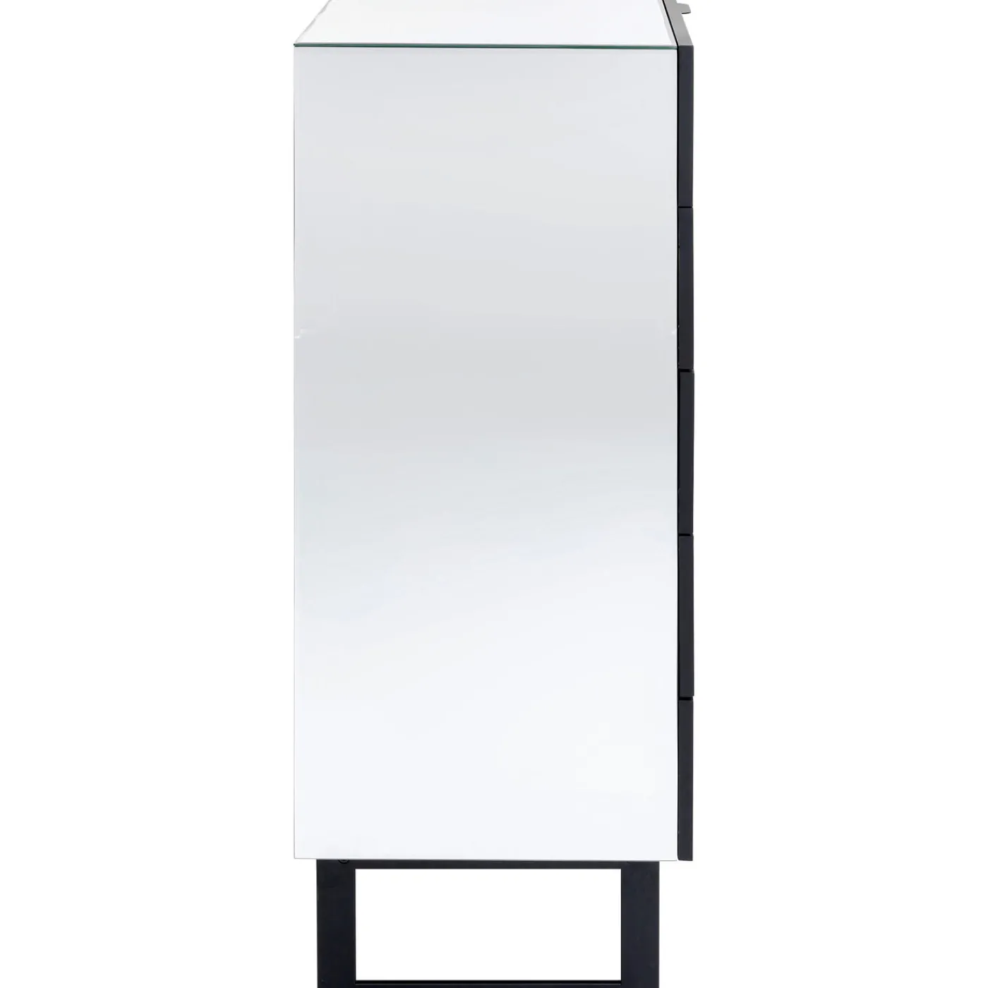 KARE Design Commode Soran Noir 65X114Cm