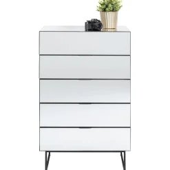 KARE Design Commode Soran Noir 65X114Cm