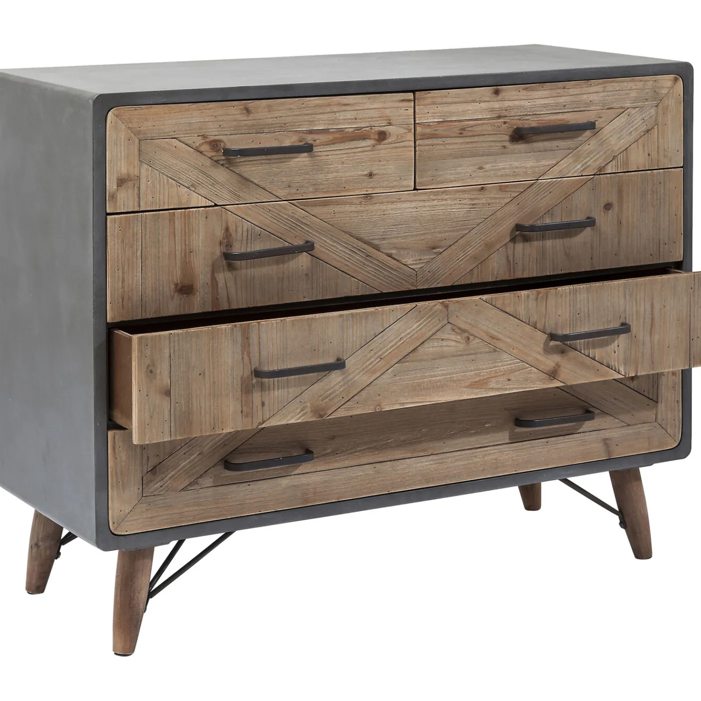 KARE Design Commode X Factory 5 Tiroirs