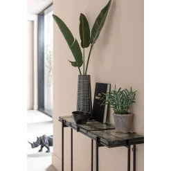 KARE Design Console Ice Noir 98X80Cm