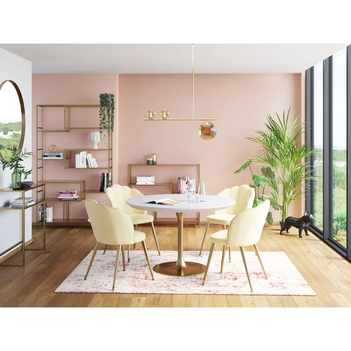 KARE Design Console Loft Dore 85X80Cm