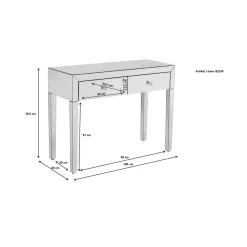 KARE Design Console Luxury Champagne