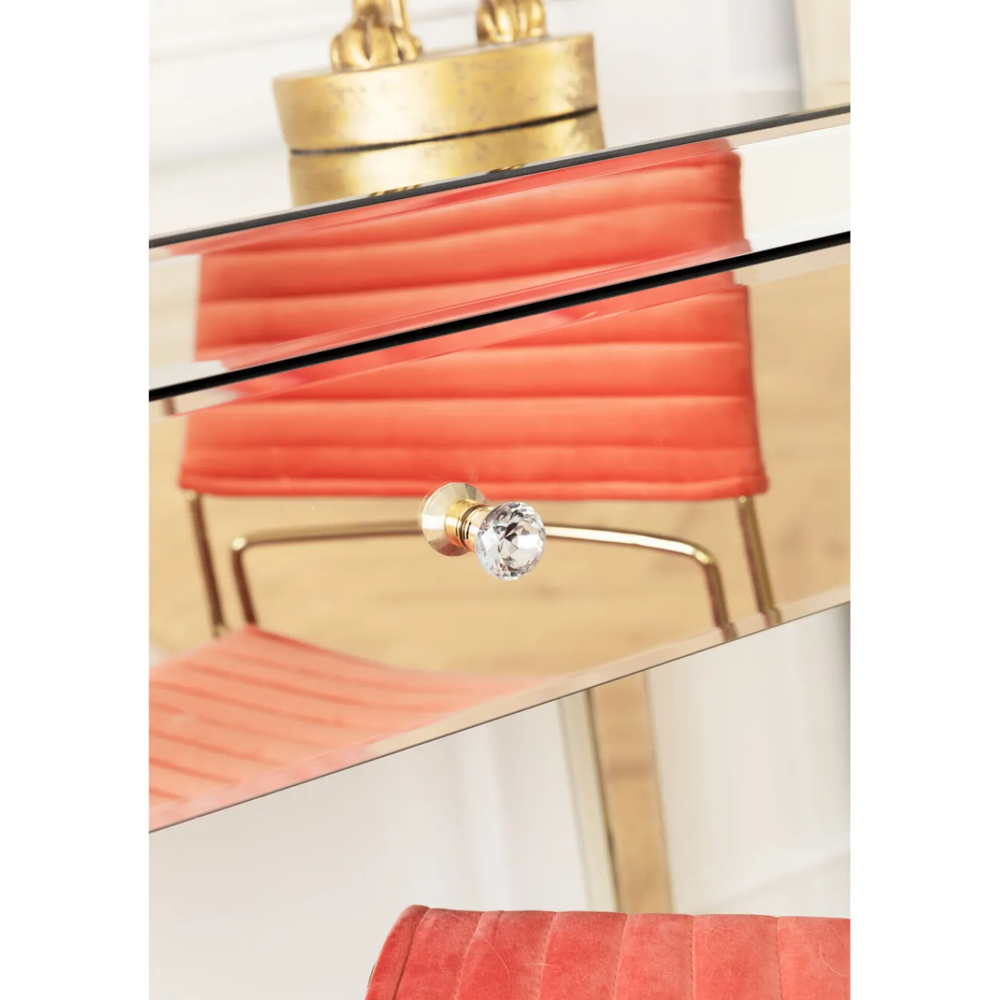 KARE Design Console Luxury Champagne