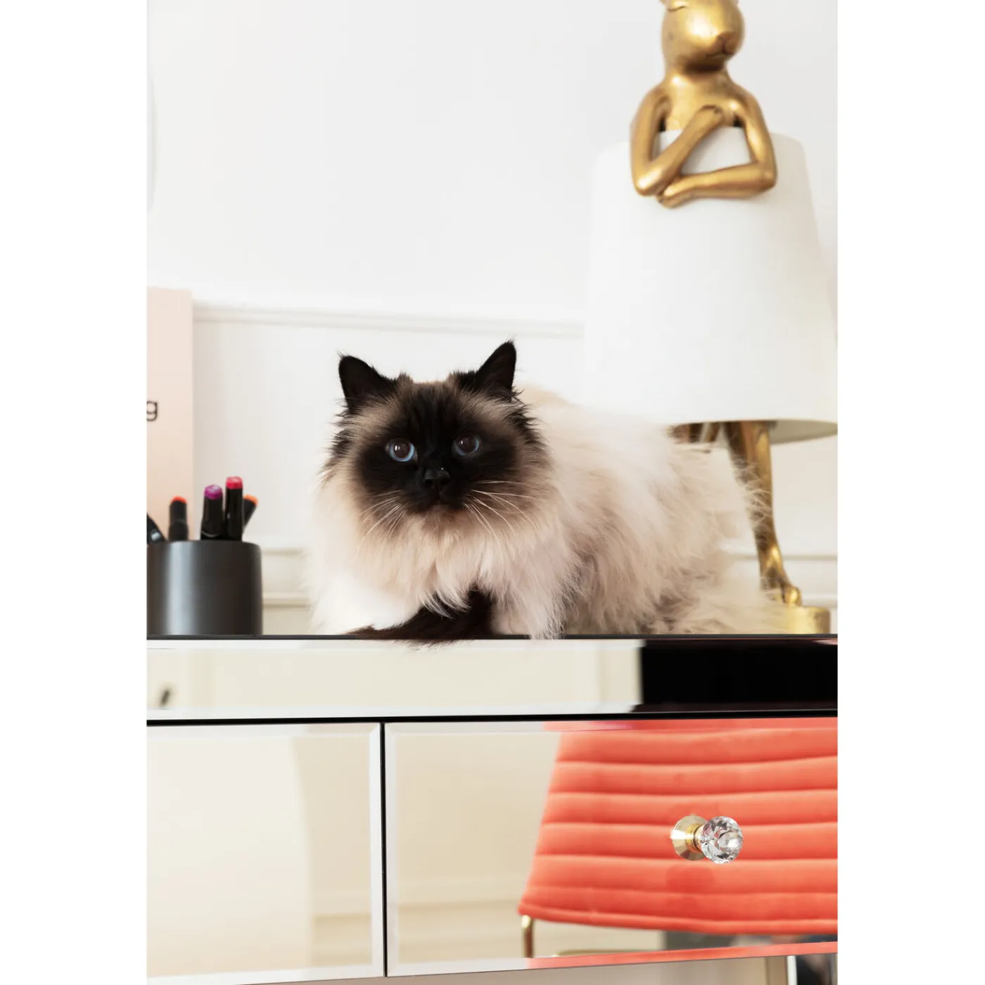 KARE Design Console Luxury Champagne