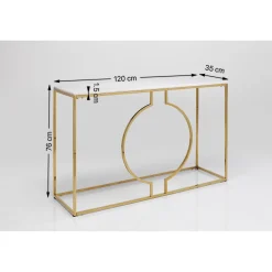 KARE Design Console Miami Loft Dore 120Cm