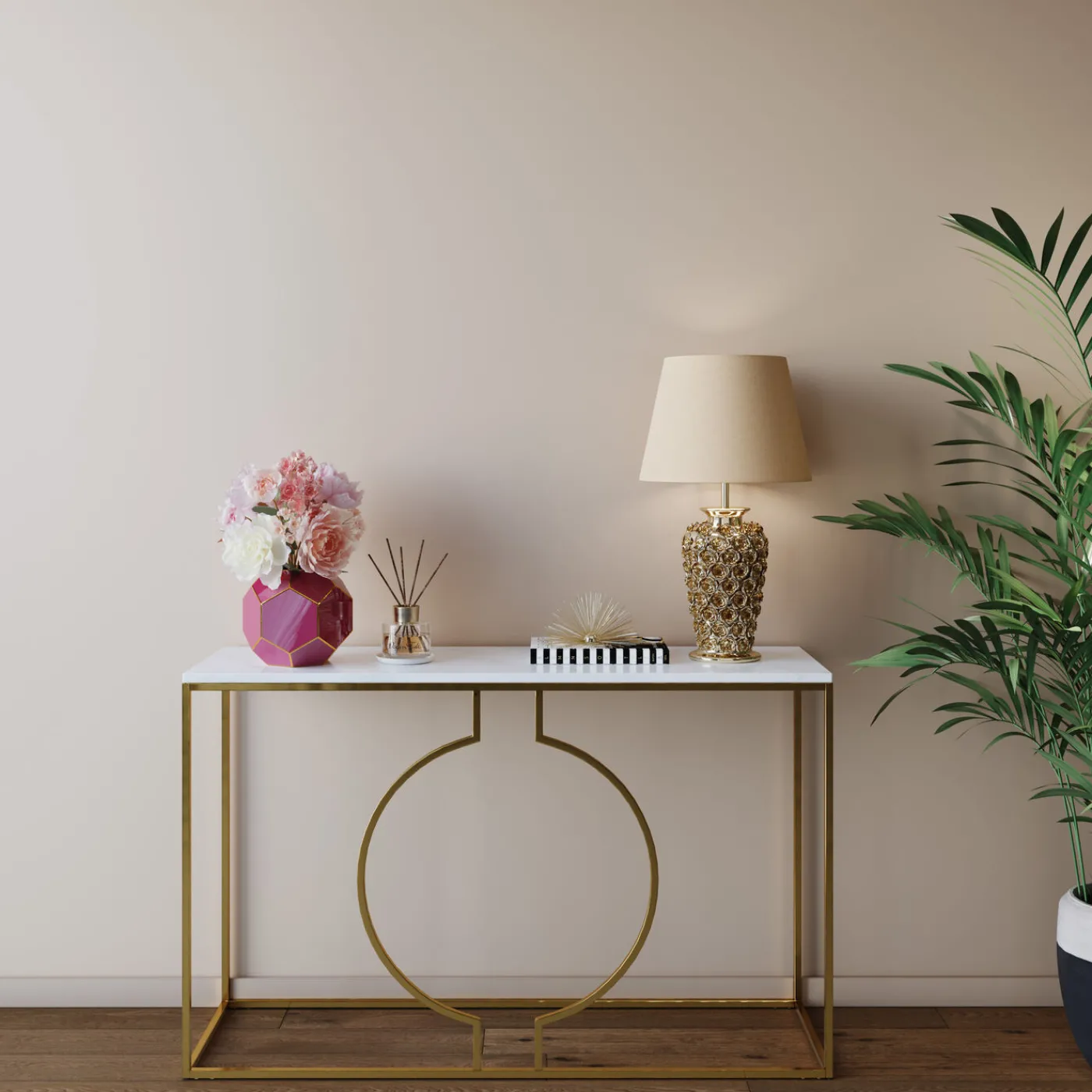 KARE Design Console Miami Loft Dore 120Cm