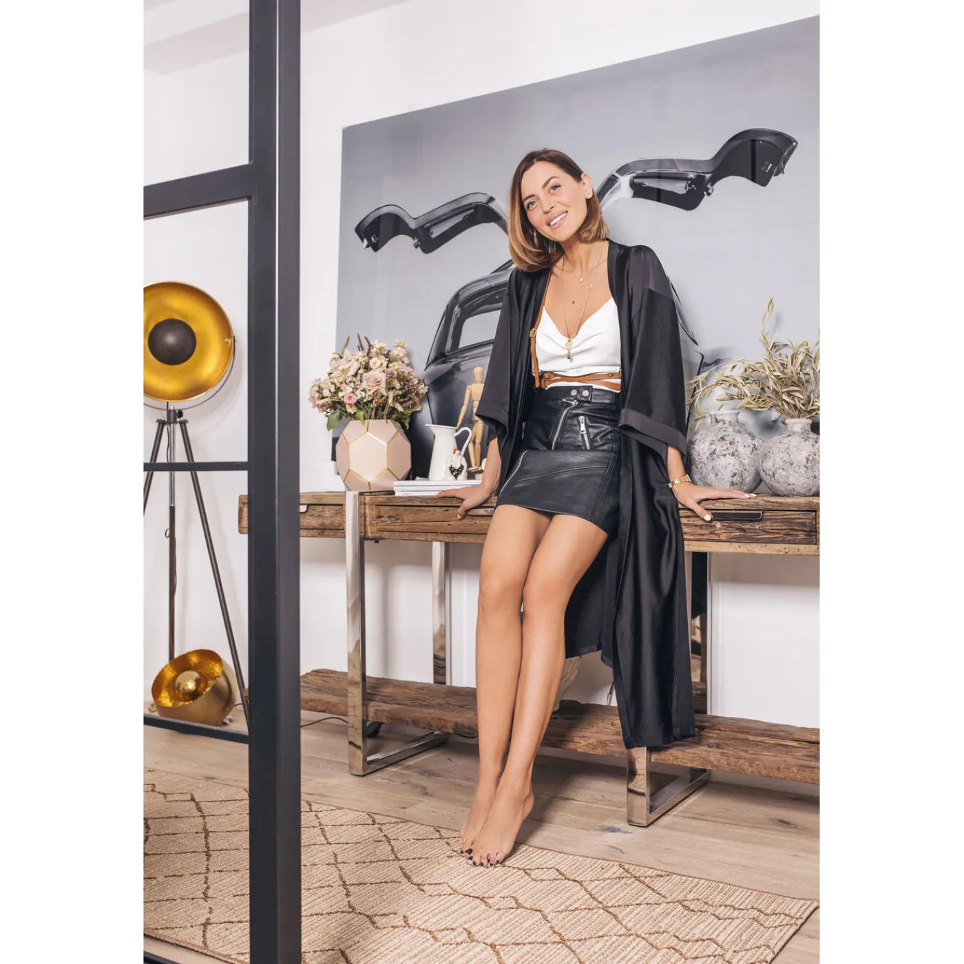 KARE Design Console Rustico 180X46Cm