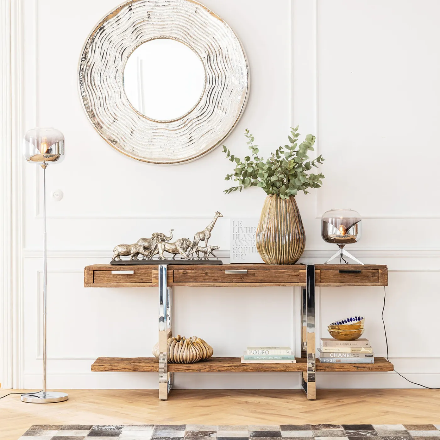 KARE Design Console Rustico 180X46Cm