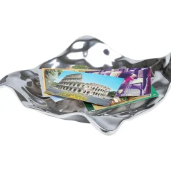 KARE Design Coupe Décorative Jade Argente 31X29Cm