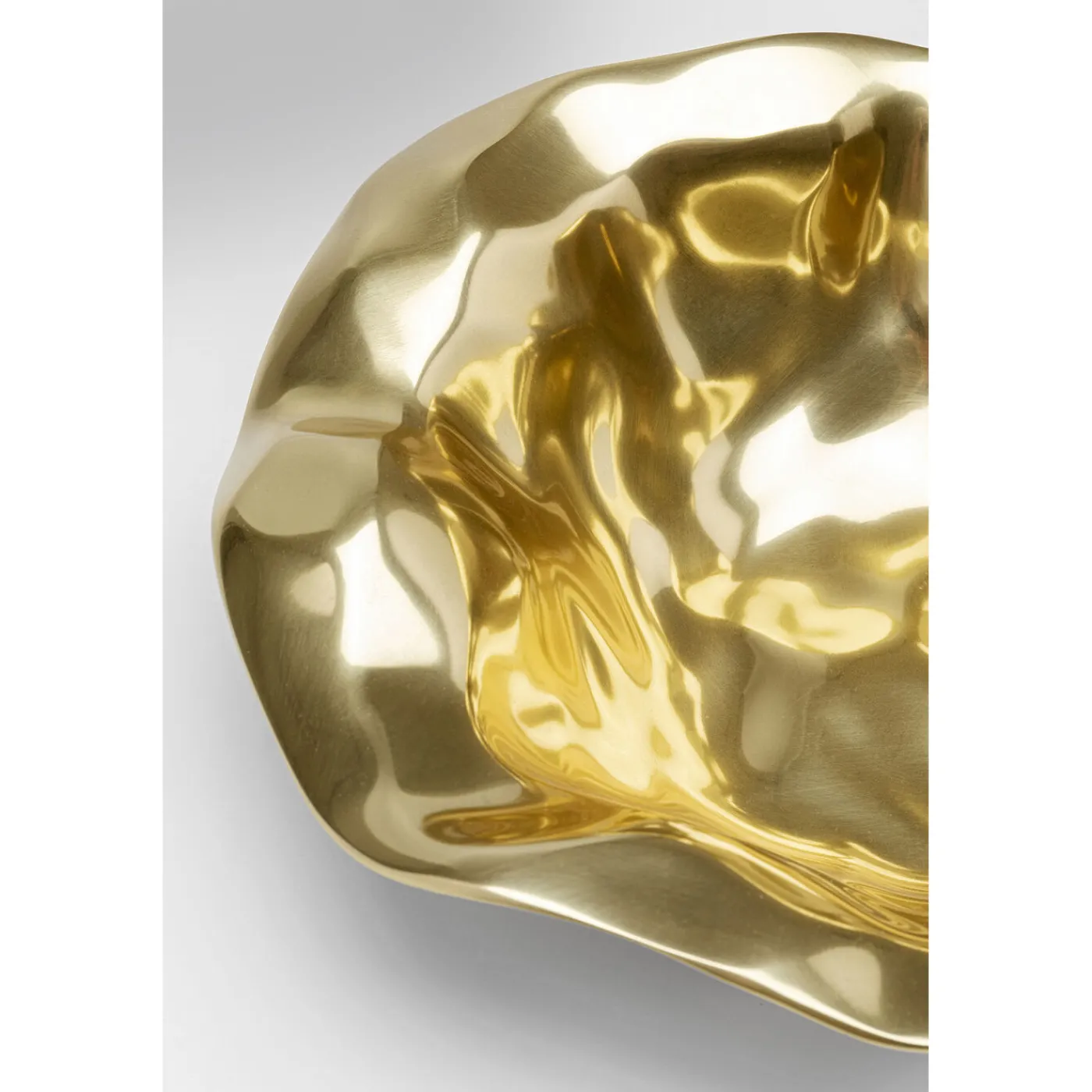 KARE Design Coupe Décorative Jade Dore O30Cm