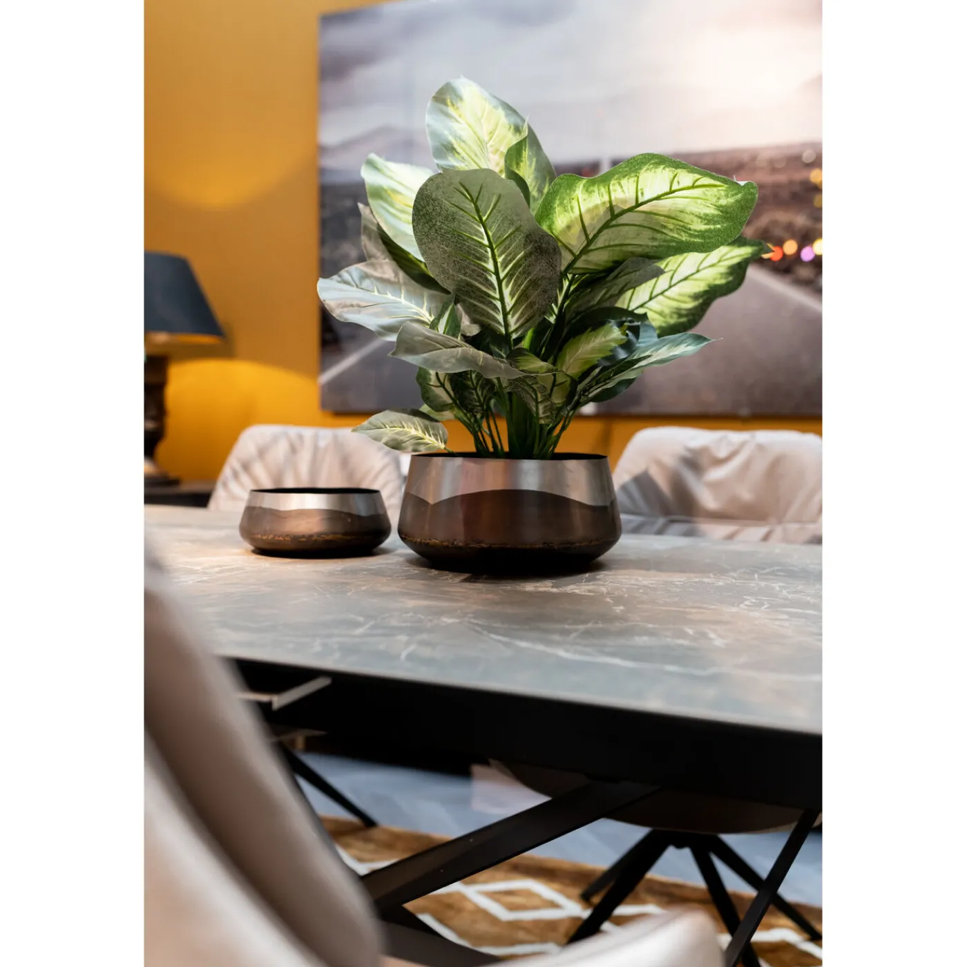 KARE Design Coupe Décorative Nora Anthracite O30Cm