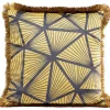 KARE Design Coussin Abstract Fringe 45X45Cm