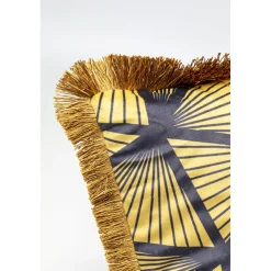KARE Design Coussin Abstract Fringe 45X45Cm