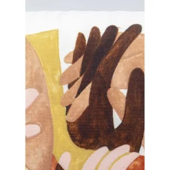 KARE Design Coussin Artistic Hands 50X30Cm