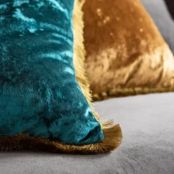 KARE Design Coussin Cannes Petrole 45X45Cm