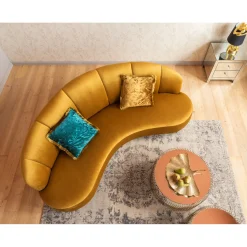 KARE Design Coussin Cannes Petrole 45X45Cm