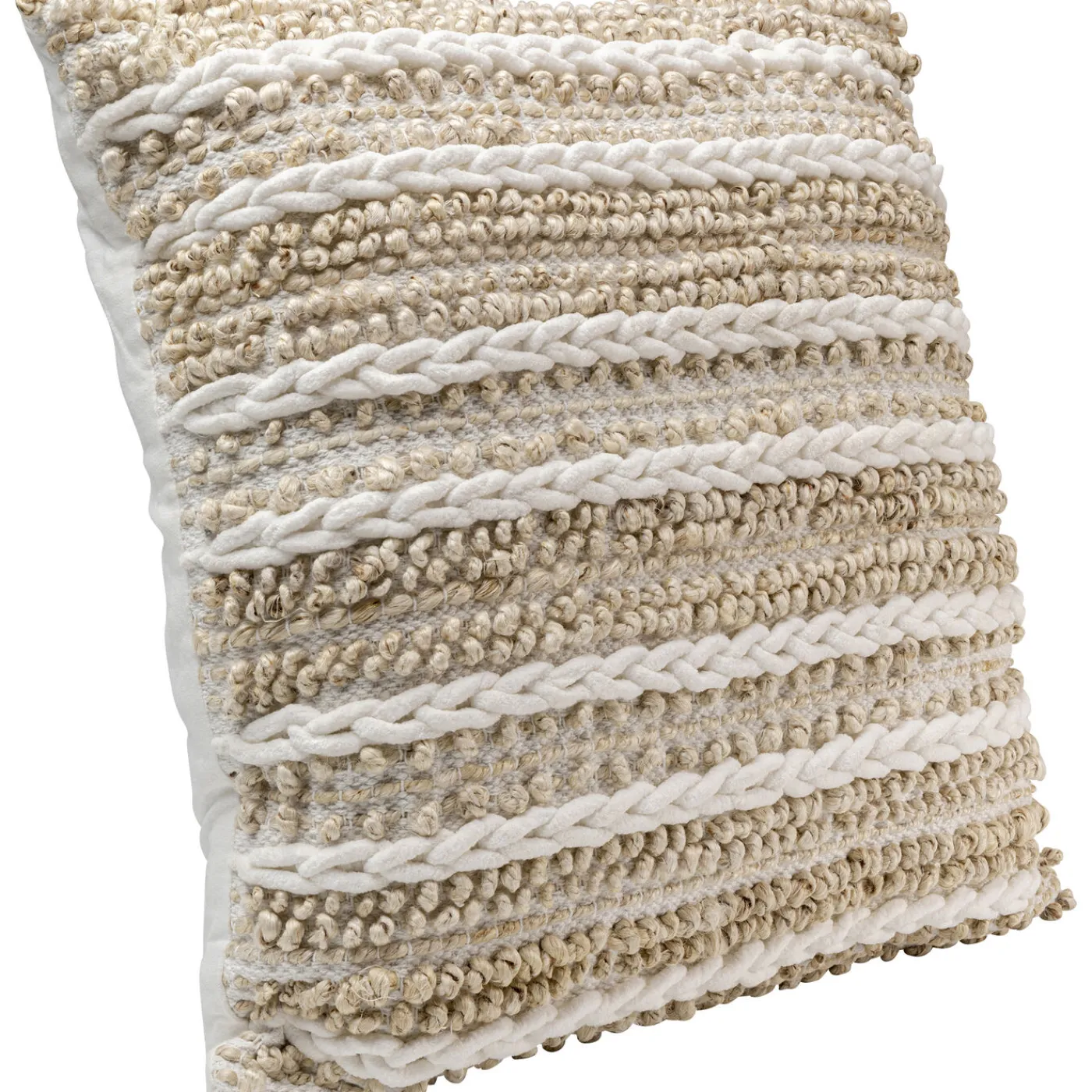 KARE Design Coussin D Assise Loop Knit Beige 60X60Cm