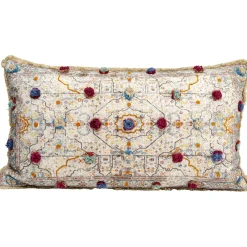 KARE Design Coussin Desna Patchwork Creme Multi 60X35Cm