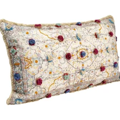 KARE Design Coussin Desna Patchwork Creme Multi 60X35Cm