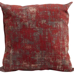 KARE Design Coussin Glossy Shine Rouge 40X40Cm