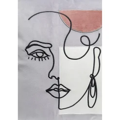 KARE Design Coussin Mademoiselle 45X45Cm