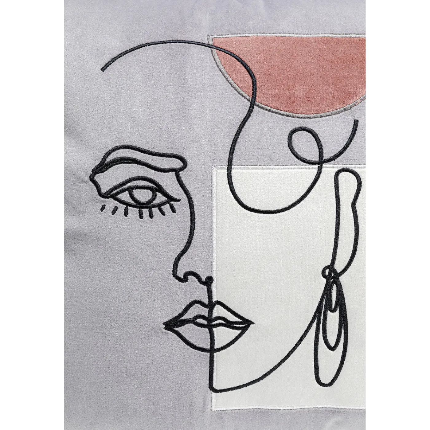 KARE Design Coussin Mademoiselle 45X45Cm