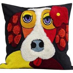 KARE Design Coussin Make Up Dog 45X45Cm
