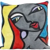KARE Design Coussin Monique Blond Hair 40X40Cm