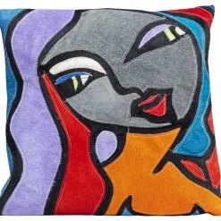 KARE Design Coussin Monique Purple Hair 40X40Cm