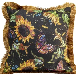 KARE Design Coussin Sunflower Fringe 45X45Cm