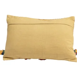 KARE Design Coussin Textured Tassels 50X35Cm