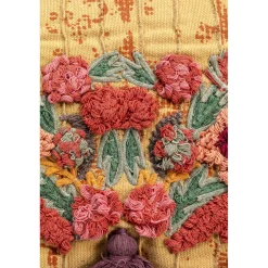 KARE Design Coussin Textured Tassels 50X35Cm