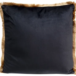 KARE Design Coussin Tiger Chain Noir 45X45Cm