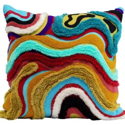 KARE Design Coussin Waves Multi 45X45Cm