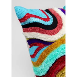 KARE Design Coussin Waves Multi 45X45Cm
