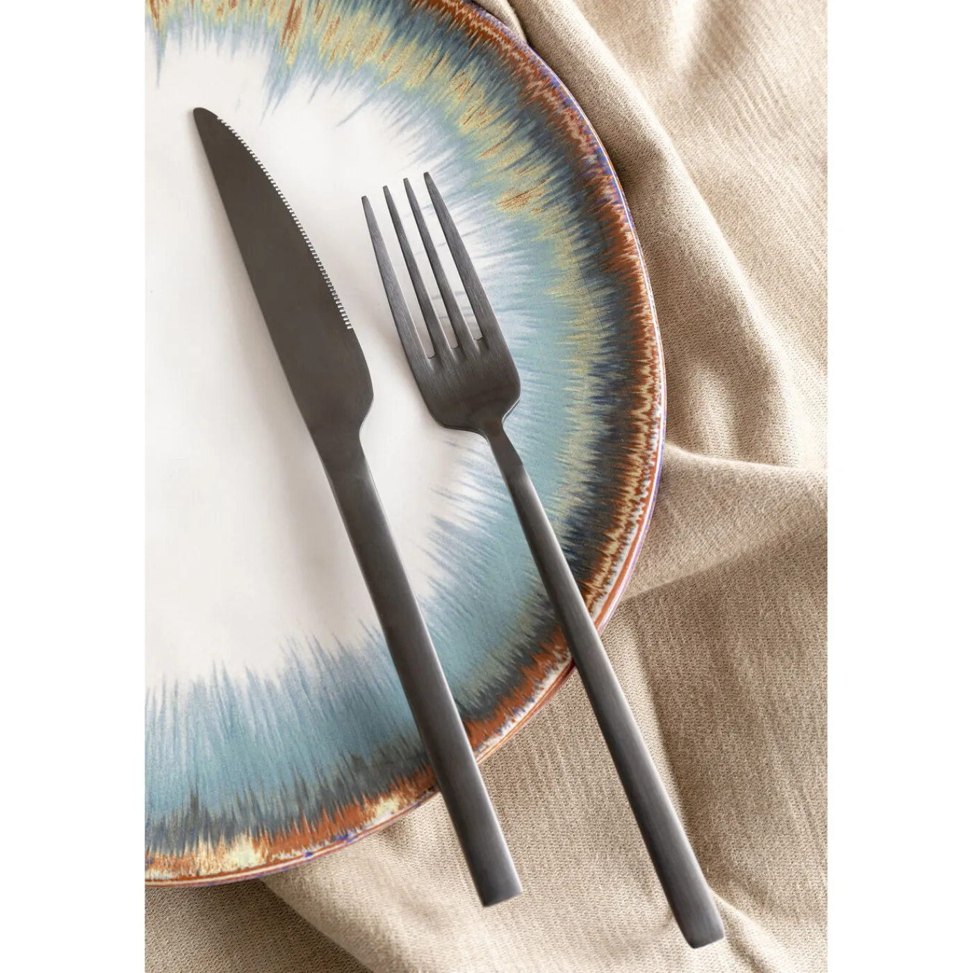 KARE Design Couverts Gloria Noir (16-Pcs)