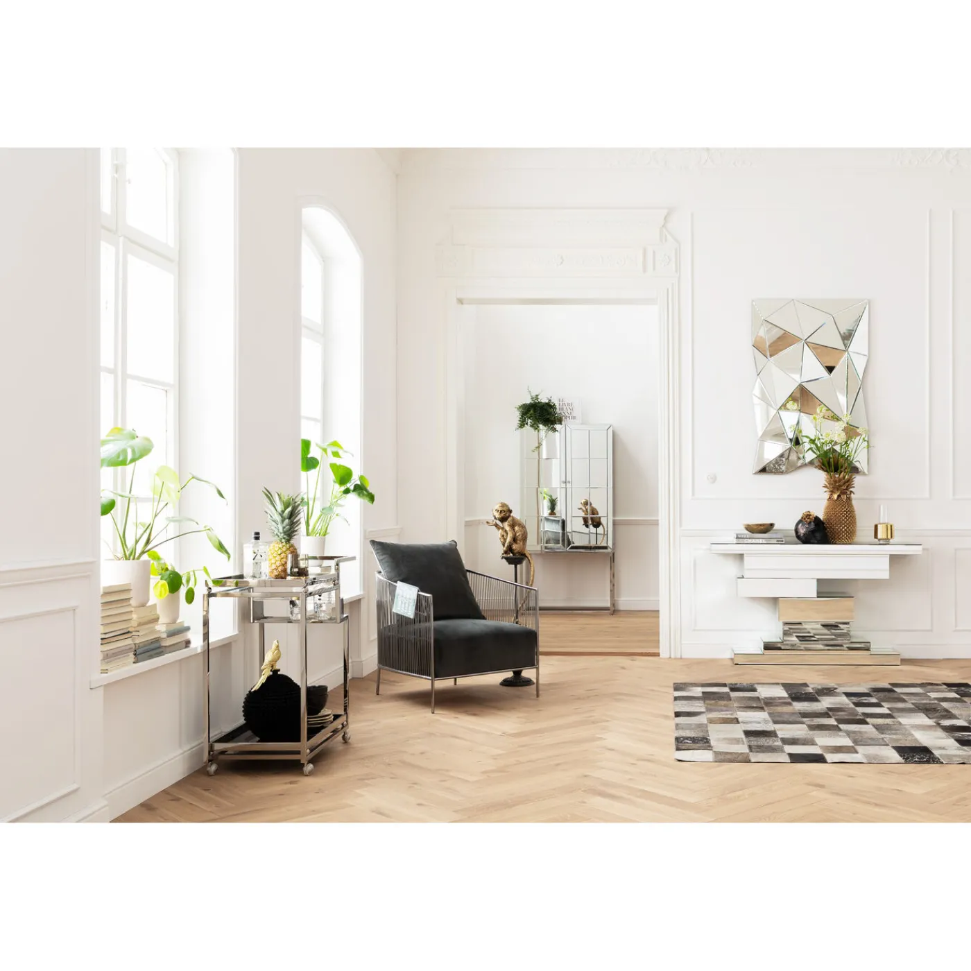 KARE Design Desserte Barfly Chrome