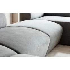 KARE Design Ensemble De Canapés 2 Lucca Gris Droite 328Cm