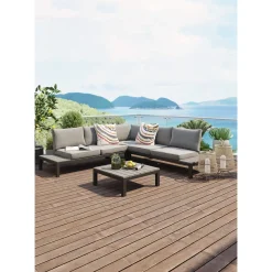 KARE Design Ensemble De Sieges Holiday Noir (4-Pcs)