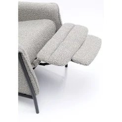 KARE Design Fauteil Relax Lazy Gris