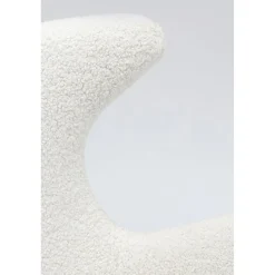 KARE Design Fauteuil À Bascule Balance Blanc