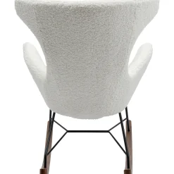 KARE Design Fauteuil À Bascule Balance Blanc