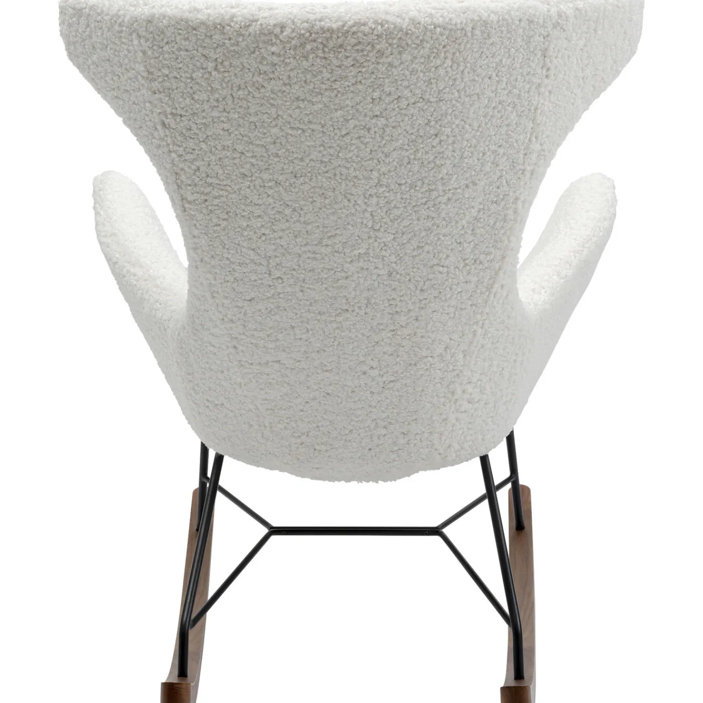 KARE Design Fauteuil À Bascule Balance Blanc