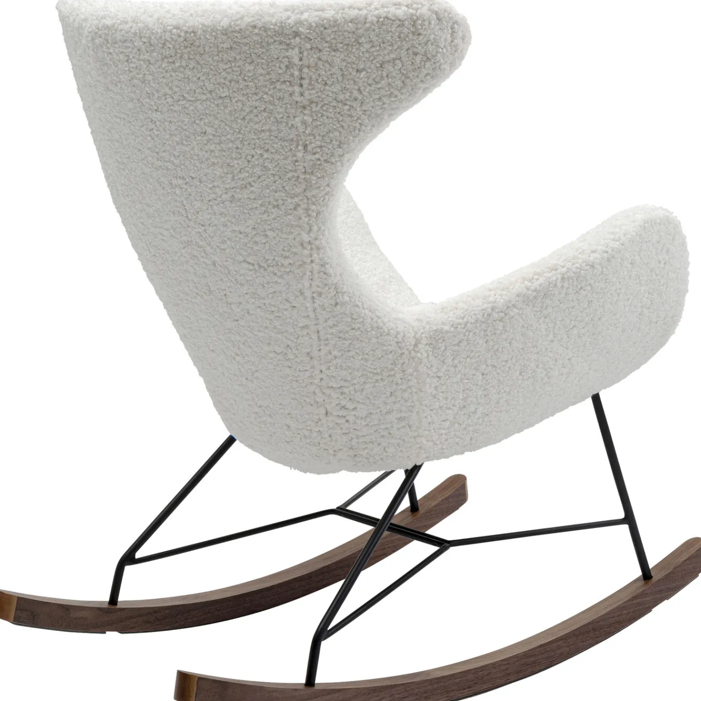 KARE Design Fauteuil À Bascule Balance Blanc