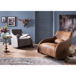 KARE Design Fauteuil À Bascule Swing Ritmo Vintage