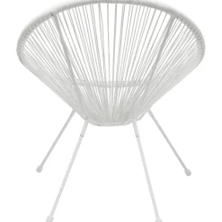 KARE Design Fauteuil Acapulco Blanc