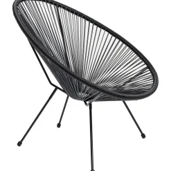 KARE Design Fauteuil Acapulco Noir